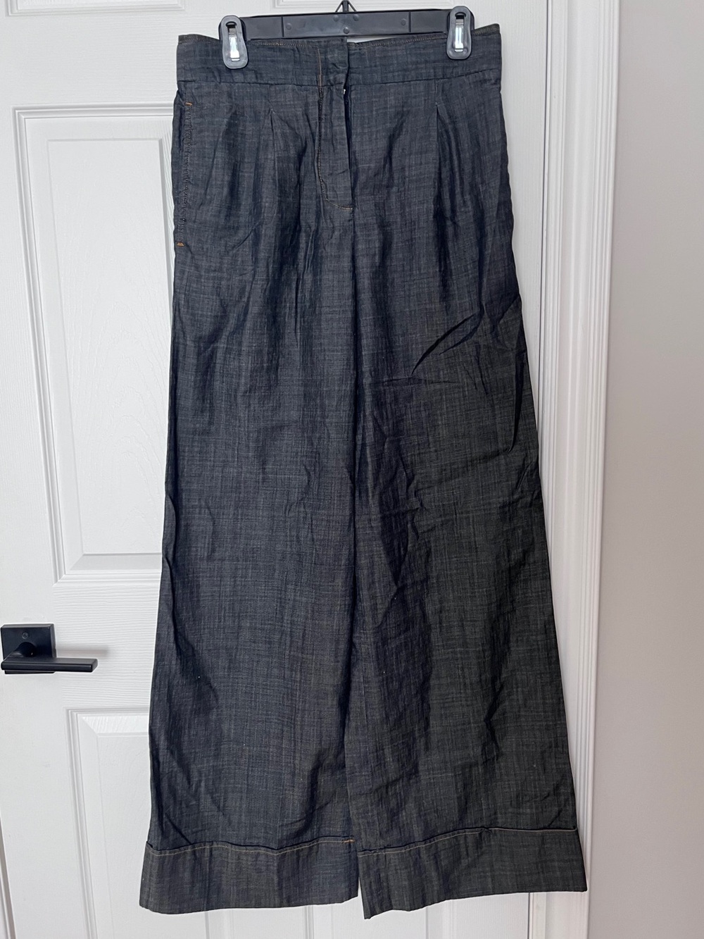 By Malene Birger Elian Lightweight Wide Leg Denim Trousers